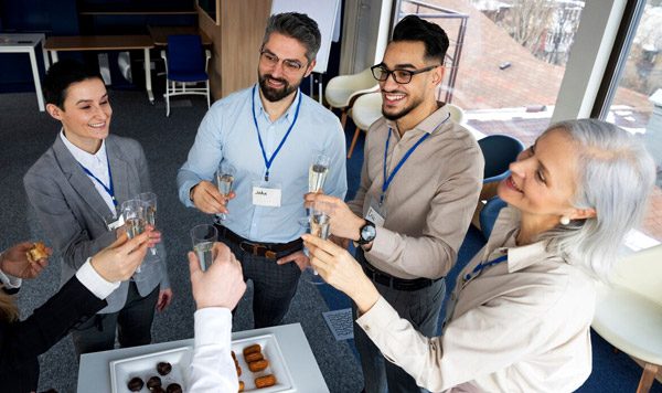 Networking & Building
Connections at Events